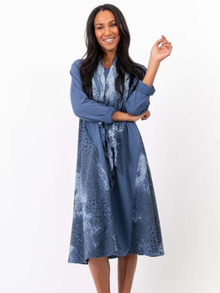 M Made in Italy Dress with Scarf 19/2040P (2 Colours)