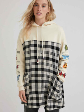 Desigual Hooded Shirt "Nellie Bly"