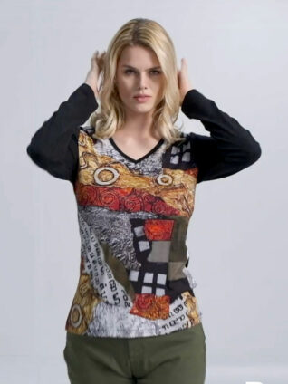 Dolcezza Top "Metal Work 2" (71710)