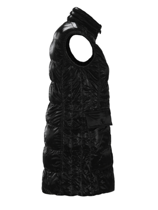 DOLCEZZA Puffer VEST BLACK 71801 Velvet Quilted