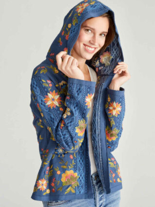 Driftwood Embroidered Cardigan "Jacey" (T40756A)