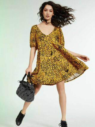 Desigual Ruffled Dress "Akrom"