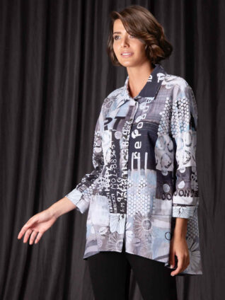 Dolcezza Blouse "Art Makes You Happy" (71627)