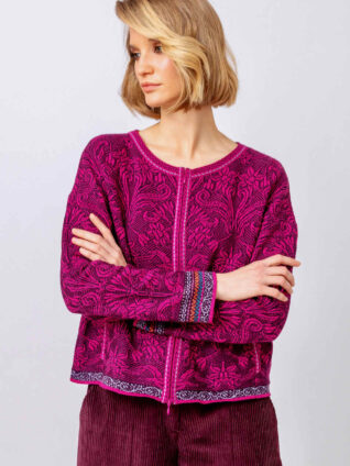 IVKO Wool Cardigan with Zip 212721