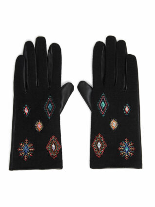 Desigual Gloves "Juliy Tribu Hibrido"