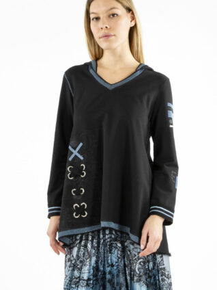 Elisa Cavaletti Sweatshirt with Swarovski (2 colours)