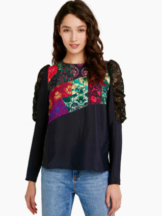 Desigual Patchwork Blouse "Kamirow"