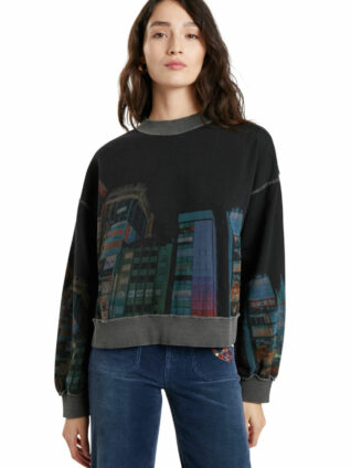 Desigual Cotton Sweatshirt "Tokio"