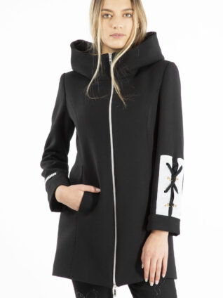 Elisa Cavaletti Coat with Embellishments (ELW218032501)