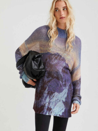 Desigual Long Knit Jumper "Mountain"