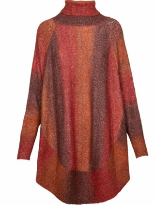 M Made in Italy Poncho Sweater 33/0894P