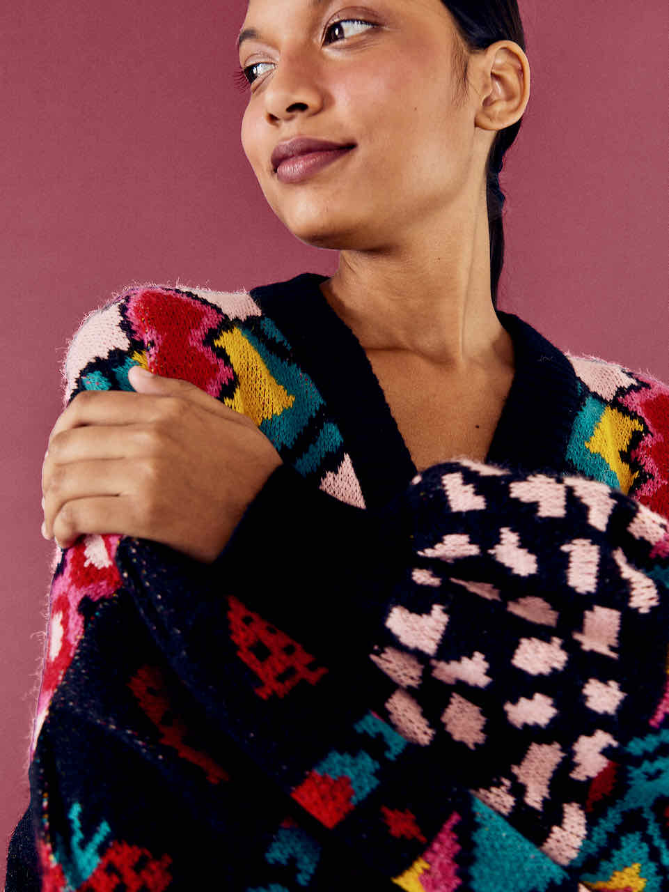 Ron Jon Women's Oversized Wide Rib Hacci Cardigan | Ron Jon