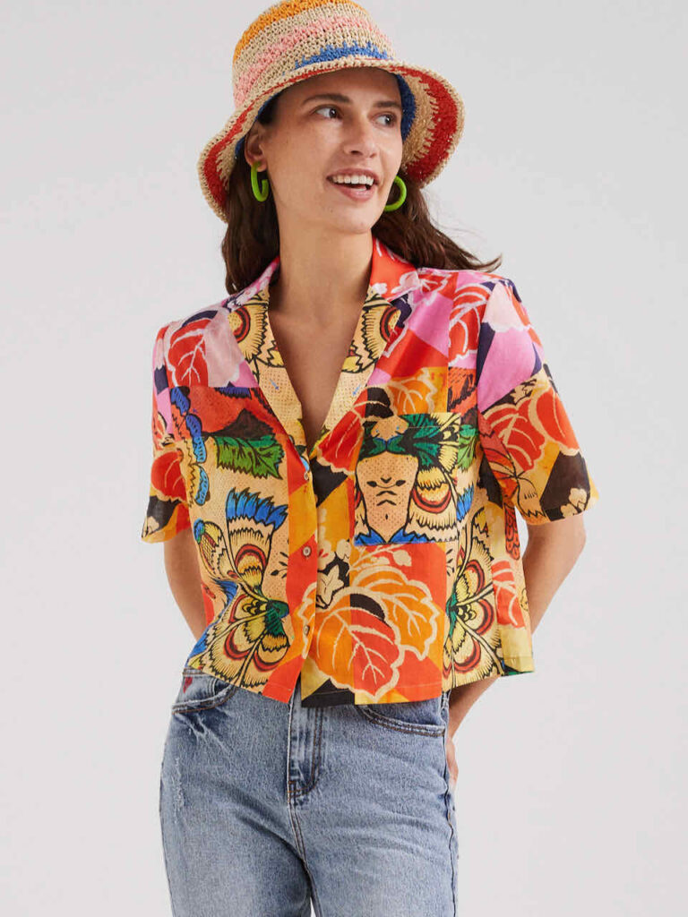 DESIGUAL M. Christian LACROIX Cotton Shirt Avinyon