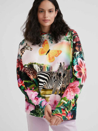 Desigual Sweatshirt "Tropical"