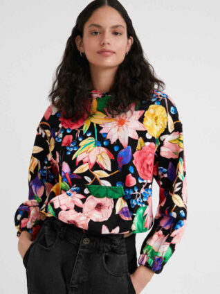 Desigual Floral Sweatshirt "Carol"