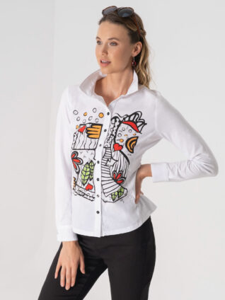 Dolcezza Blouse "Hold My Hand" (22624)