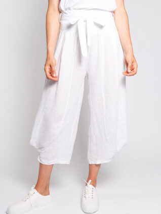 M Made in Italy Linen Pants 11/3273Q (2 colours)