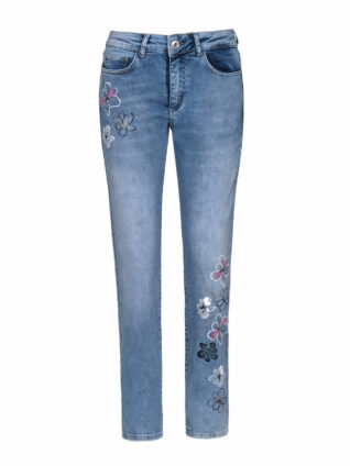 Dolcezza Jeans Floral Design 22303