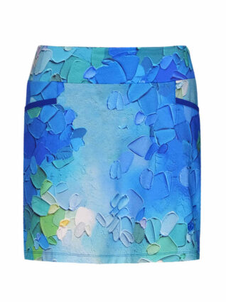 Dolcezza Skort "Tranquil Garden" (22434) BLUE