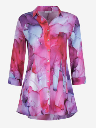 Dolcezza Blouse "Red Purple Pink" (22775)