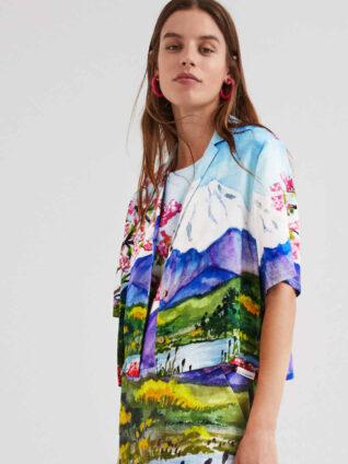 Desigual Landscape Shirt "Maravilla"