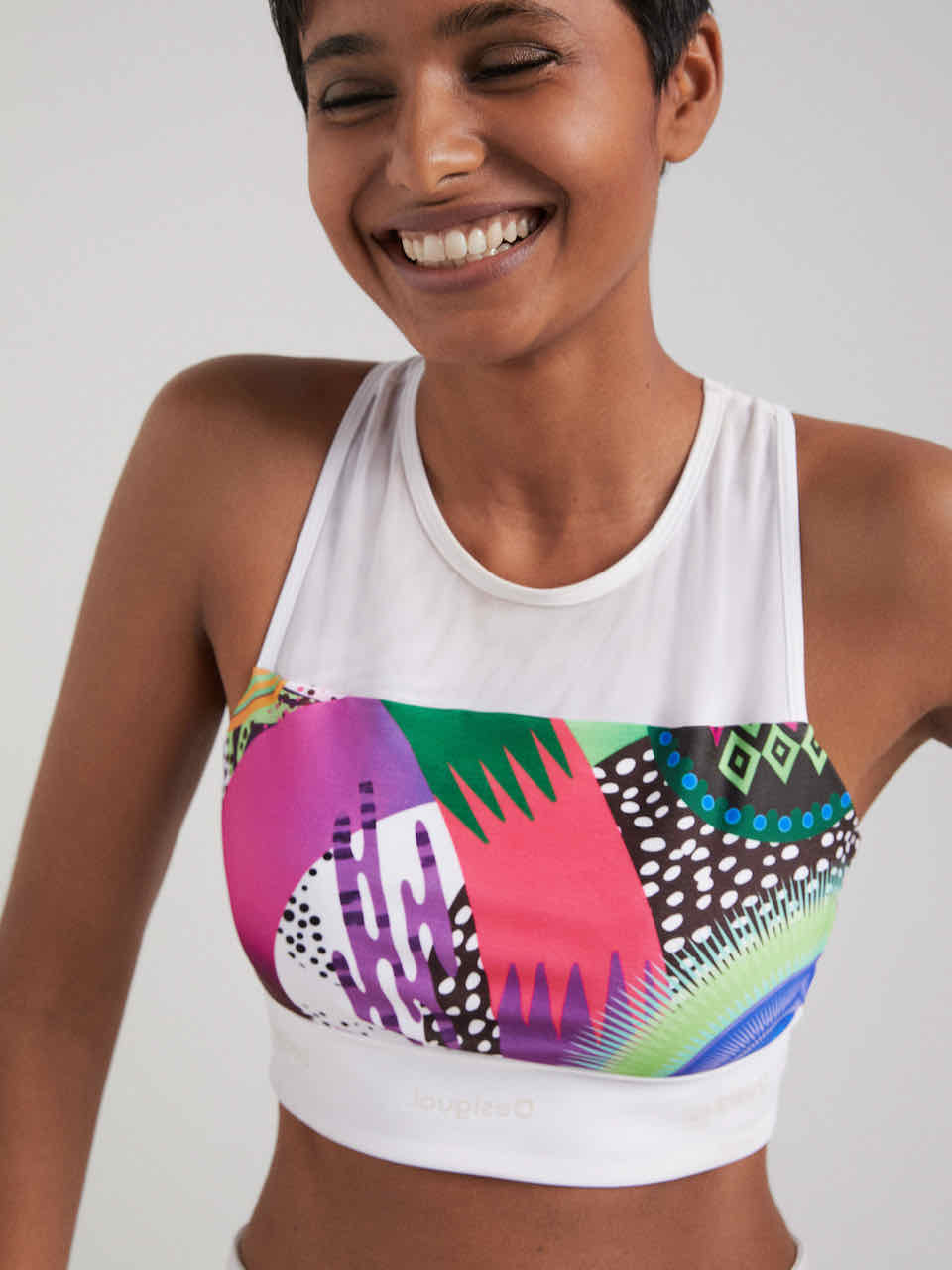 DESIGUAL M. Christian Lacroix Sporty Top Bra DESIGUAL M. Christian Lacroix Sporty Top Bra