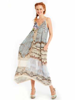 IPNG V-Neck Dress "Feelin Bloomy"