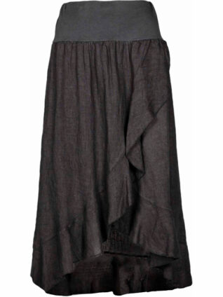 M Made in Italy Linen Skirt 18/80123Q (3 colours)