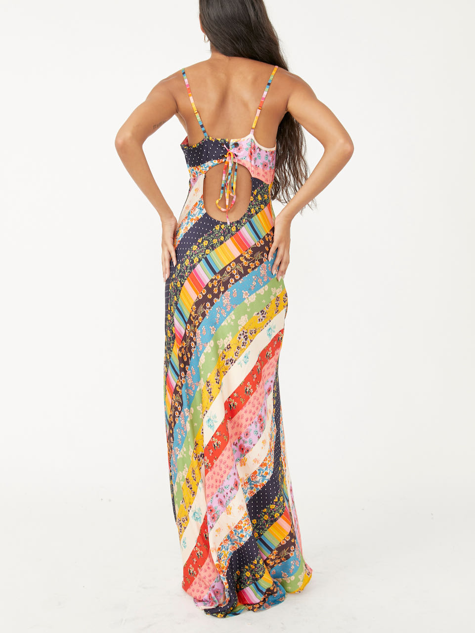 Free People FIONA MAXI DRESS Confetti Combo