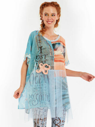 IPNG Blouse T Long "Vitamin Sea" (One Size)