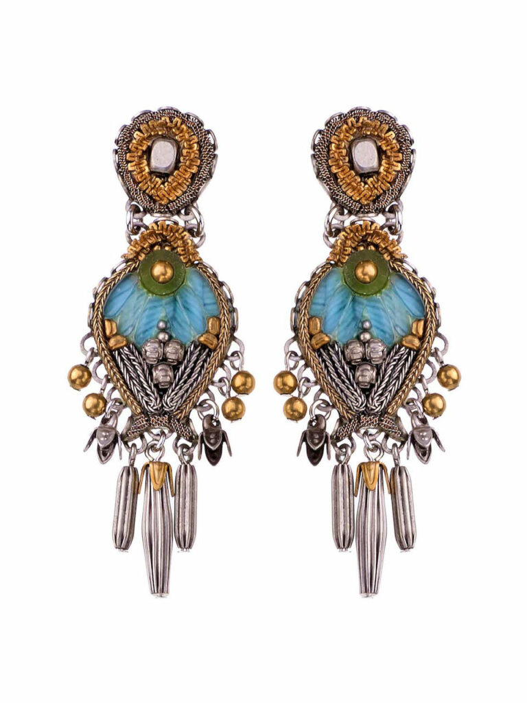 Xola Earrings-Ayala Bar Royalty/Indigo Collection main image 1