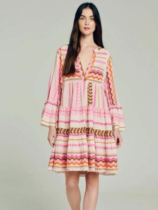 Devotion "Ella Short Dress" (Pink Multi 022.3109G)
