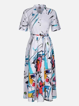 Dolcezza Midi Dress "Thétys" (22717)