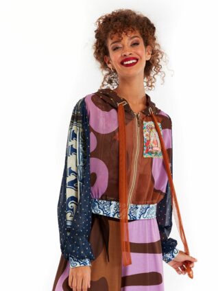 IPNG Hoodie Puff "Ocean Washed Tiles"