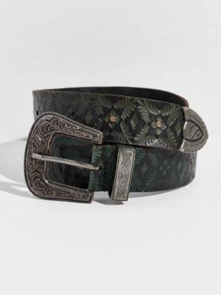 Free People "Outlaw Embossed Leather Belt" (2 colours)