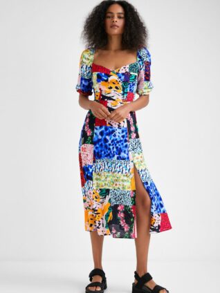 Desigual Patchwork Dress "Consetina"