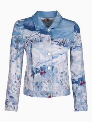 Dolcezza Bomber Jacket "Snowfall" (72676)