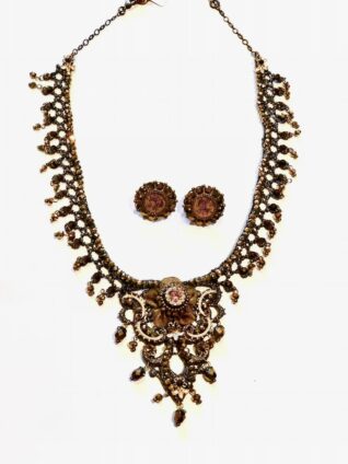 Michal Negrin Bohemian Necklace & Earrings Set (17090, 16042)