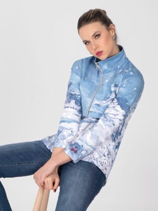 Dolcezza Zip Jacket "Snowfall" (72675)