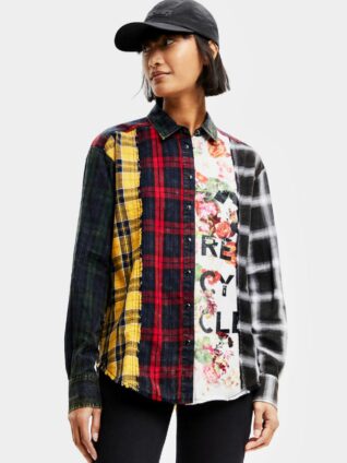 Desigual Patchwork Shirt "Jane"