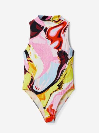 Desigual Multicoloured BodySuit "Landa"