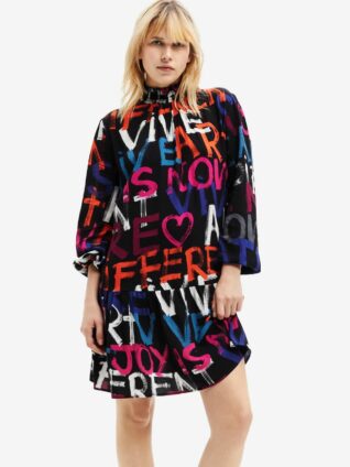 Desigual Heart Lettering Dress "Siena"