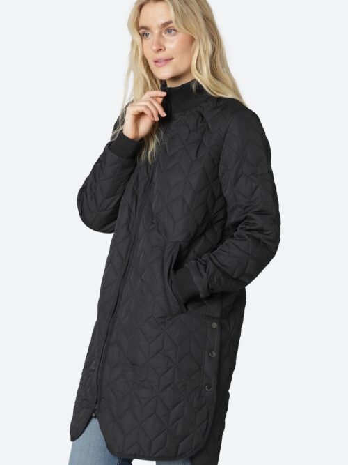Ilse Jacobsen QUILT COAT ART06 BLACK