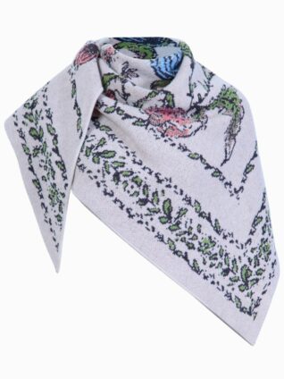 IVKO Wool Shawl Floral Pattern 222581 (2 colours)
