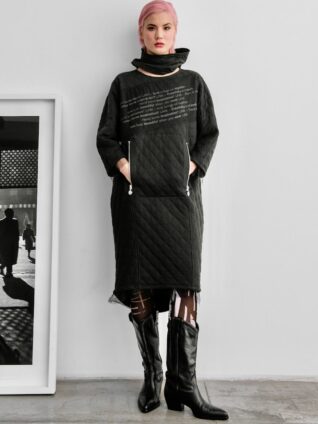 andmary Lady like long dress ブラック ANDMARY】Lady like long dress