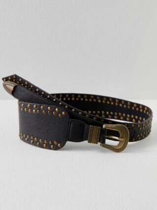 Free People "Ingrid Studded Waist Belt"