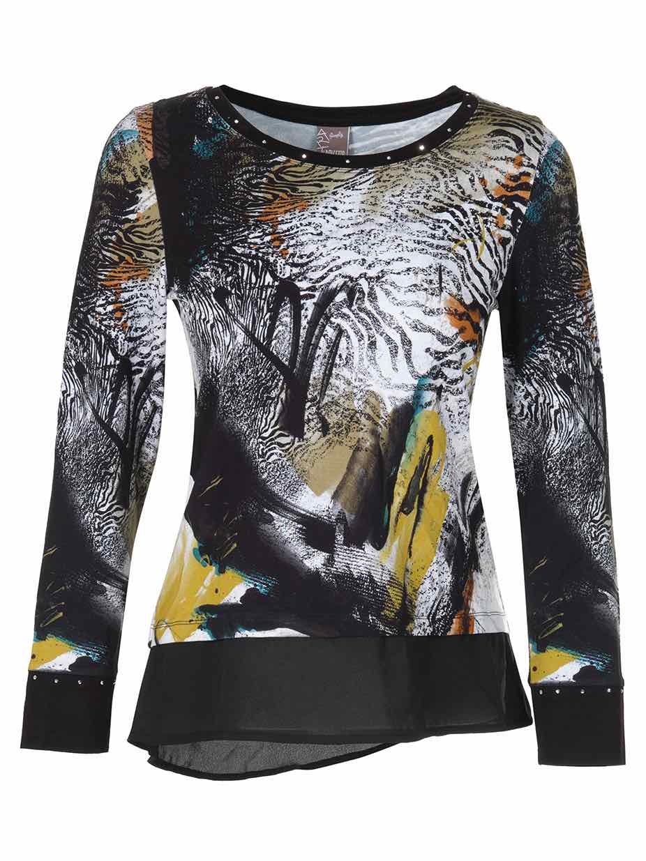 Simply Art by DOLCEZZA Pullover Safari Escape Azize Ickan