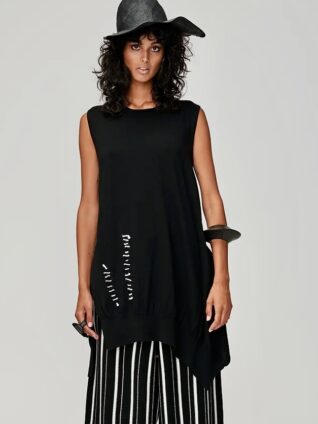 Banana Blue Merino Wool "Camisole Stitched" (2004S22)