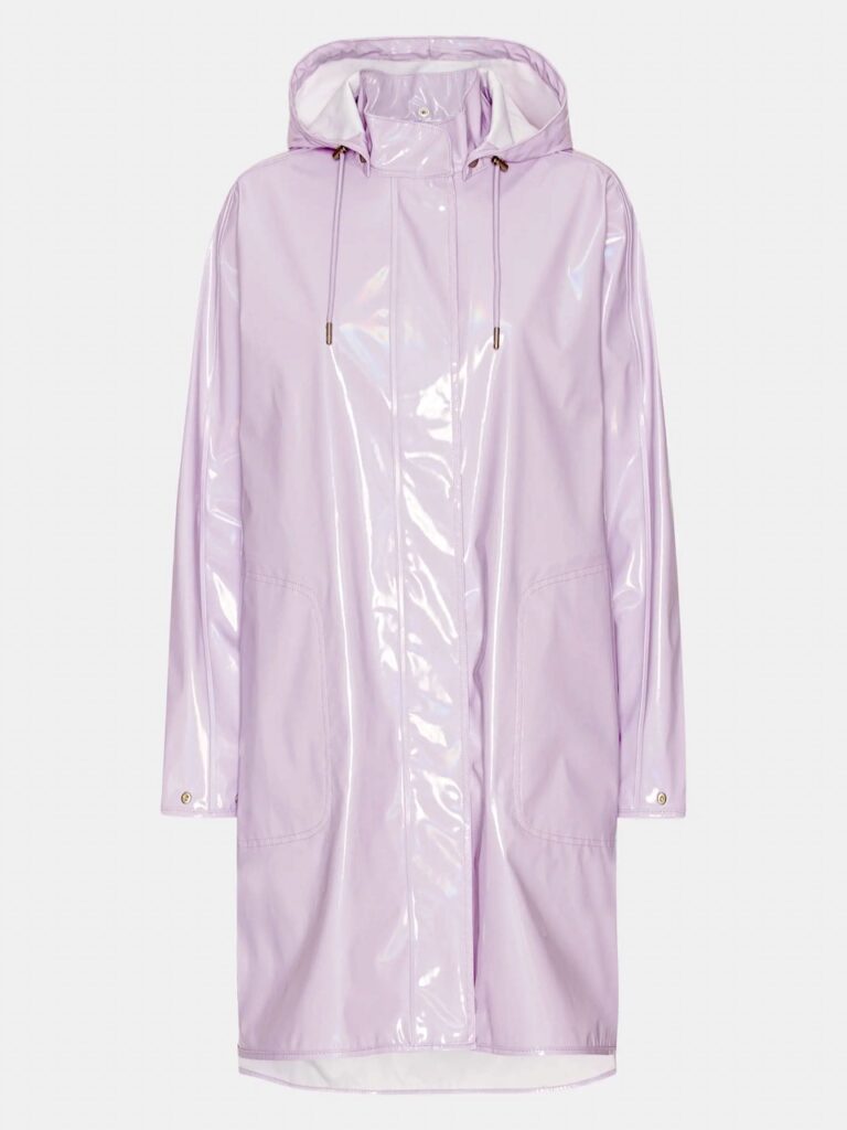 Ilse Jacobsen RAIN COAT RAIN71G Glossy Thistle Lilac