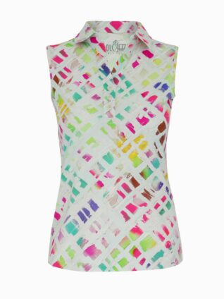 Dolcezza Sport Top "Urbain Texture Cyan" (431)